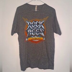 Rock of Ages Las Vegas Musical T-Shirt Hard Rock Heavy Metal Hair Bands Show